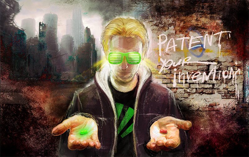 Take the Green Pill to discover the truth about the invention industry